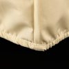 Beige Cover with Elastic Around Base