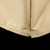 BEIGE VELCRO CLOSED Beige Cover with Closed Velcro Tabs
