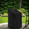 Black Outdoor Bar Chair Cover