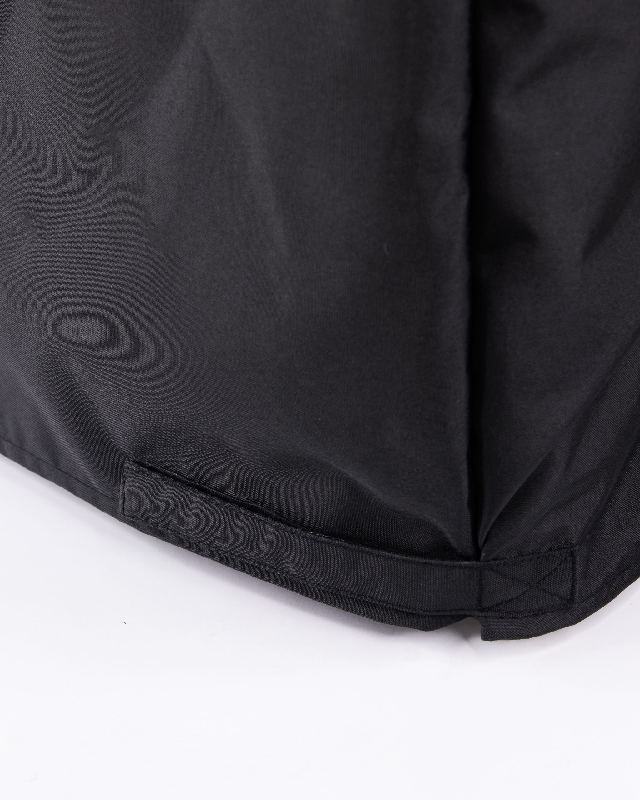 BLACK COVER VELCRO CLOSED Black Cover with Closed Velcro Tabs