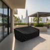 Black Outdoor Sofa Cover