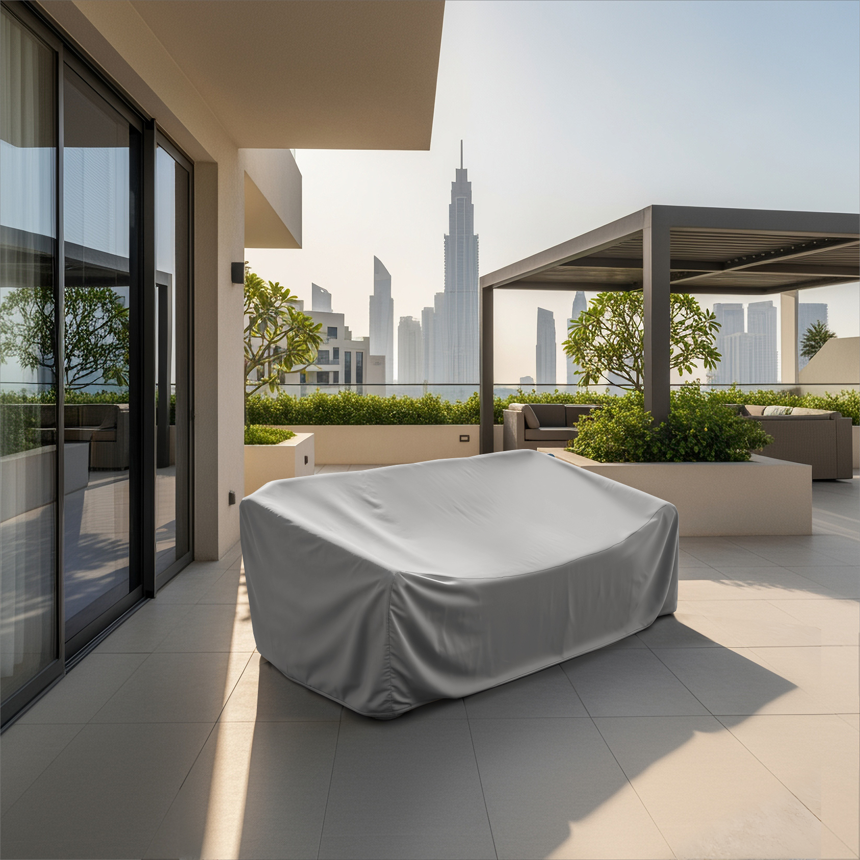 Grey Outdoor Sofa Cover