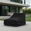 Black Centre Modular Sofa Cover