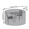 Outdoor Bistro Set Cover - 127cm L x 61cm W x 89cm H