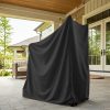 Black Exercise Bike Cover