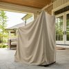Beige Exercise Bike Cover