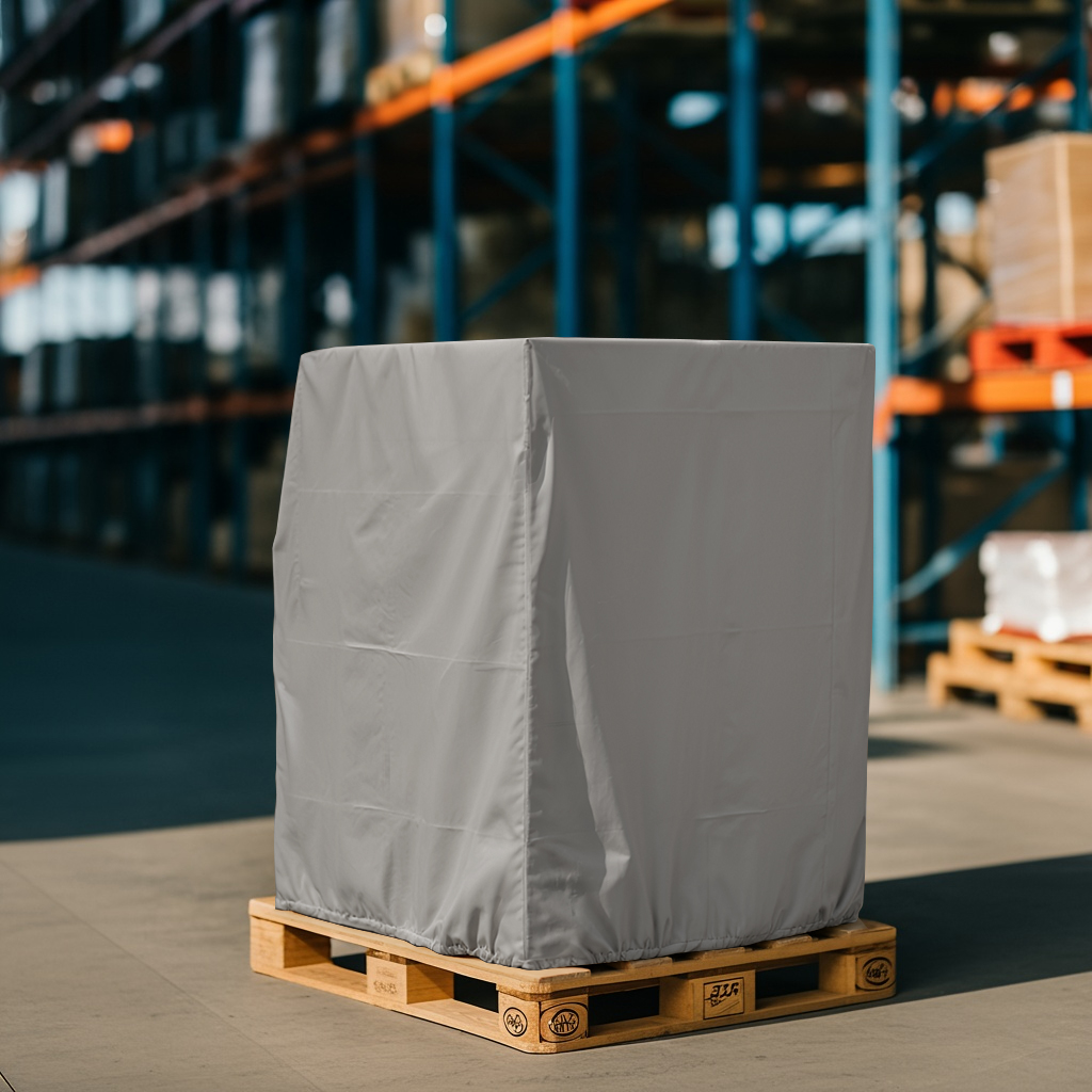 Grey Pallet Cover