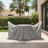 Grey Outdoor Bistro Set Cover