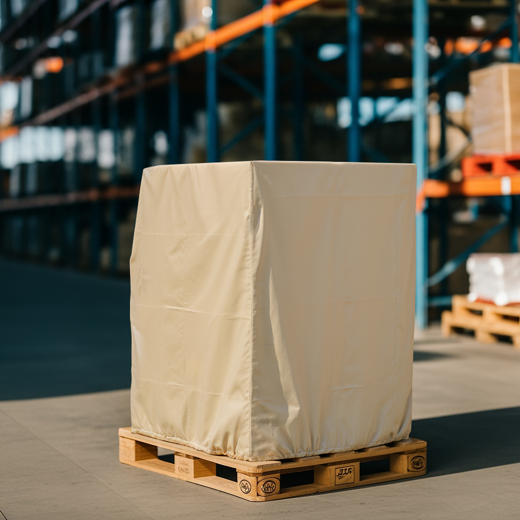 Beige Pallet Cover