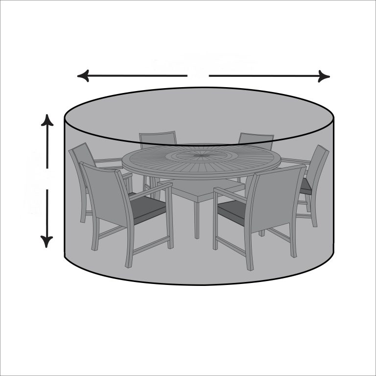 Round Patio Dining Cover