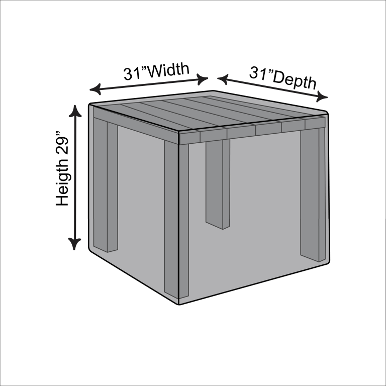 Premium Square Dining Table Cover