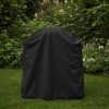 Black Gas BBQ Trolley Cover