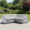 Grey Left-Hand Corner Sofa Cover