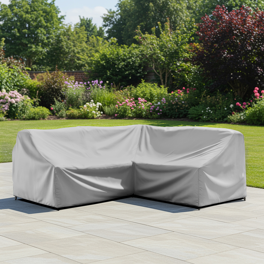 Grey Left-Hand Corner Sofa Cover
