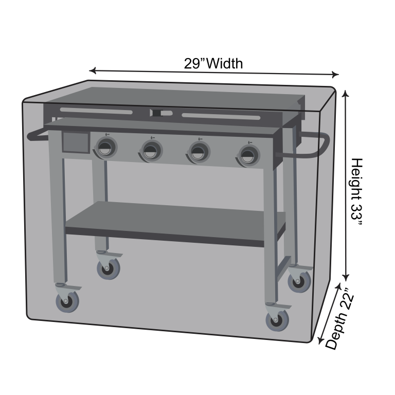 Flat Top BBQ Cover