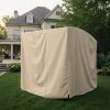 Beige Outdoor Swing Chair Cover