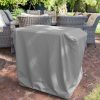 Grey Flat Top BBQ Cover