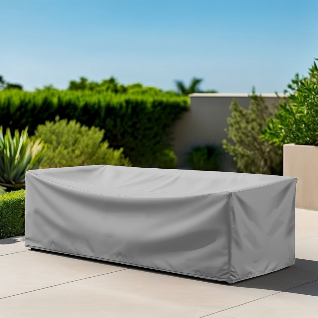 Grey Modern Box Sofa Cover