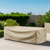 Beige Modern Box Sofa Cover