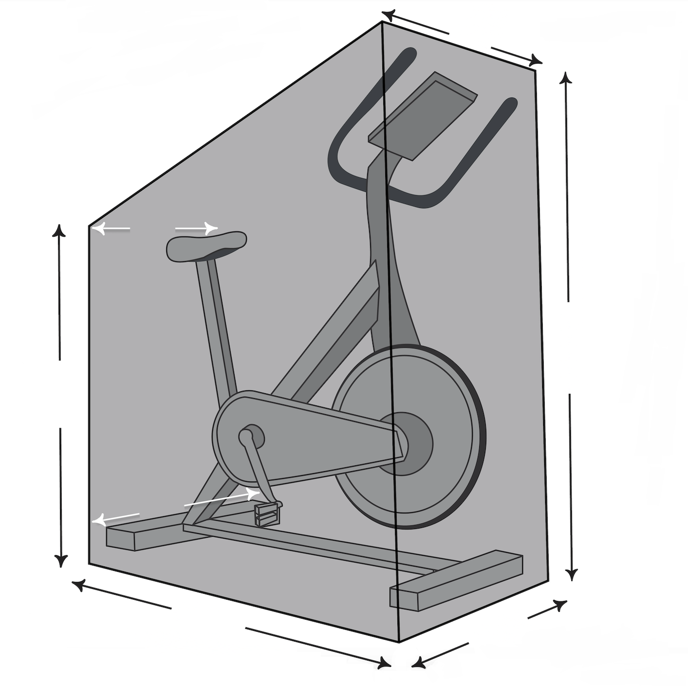 Custom Exercise Bike Cover