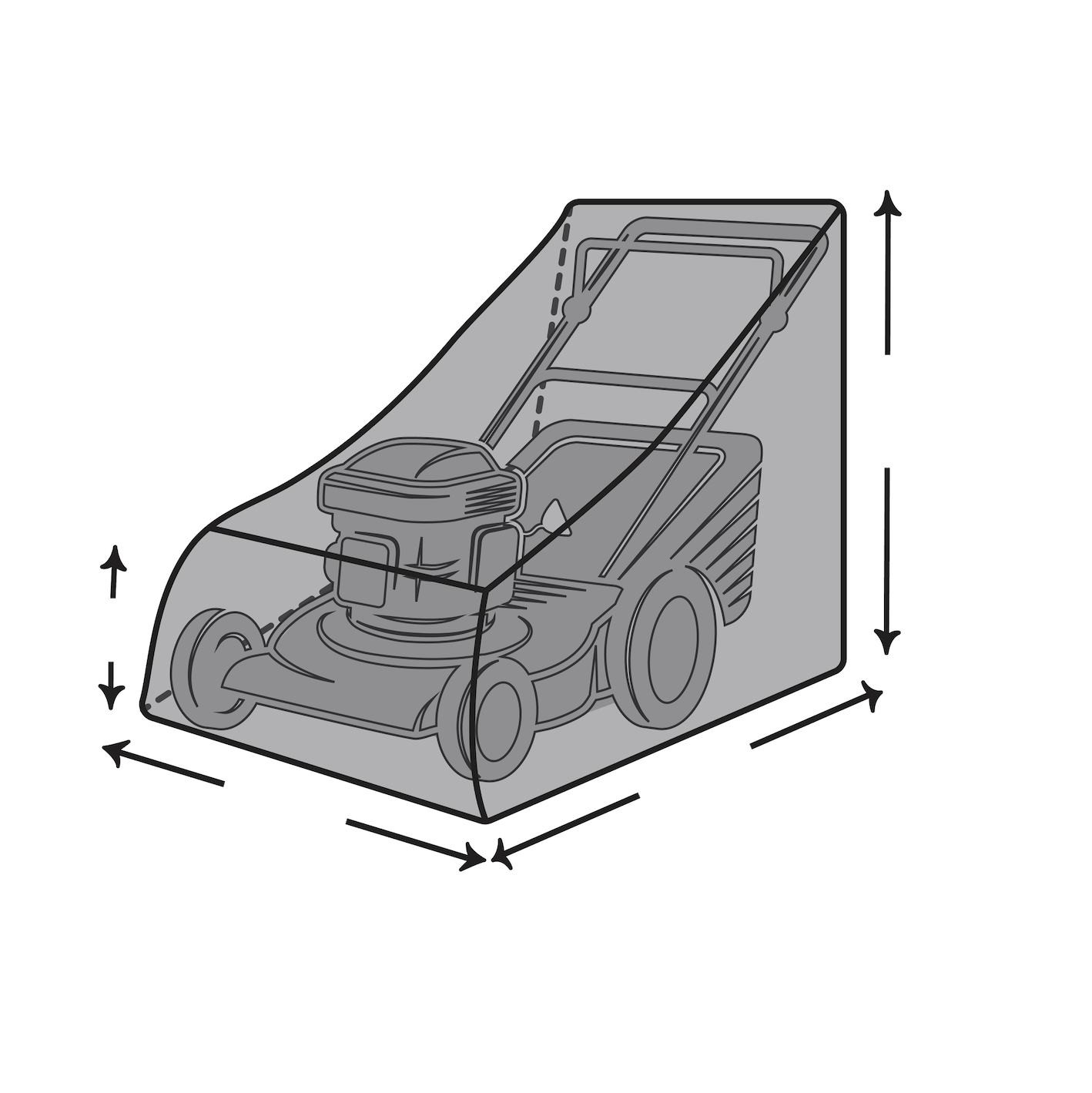 Custom Lawn Mower Cover