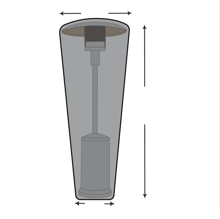 Custom Outdoor Heater Cover