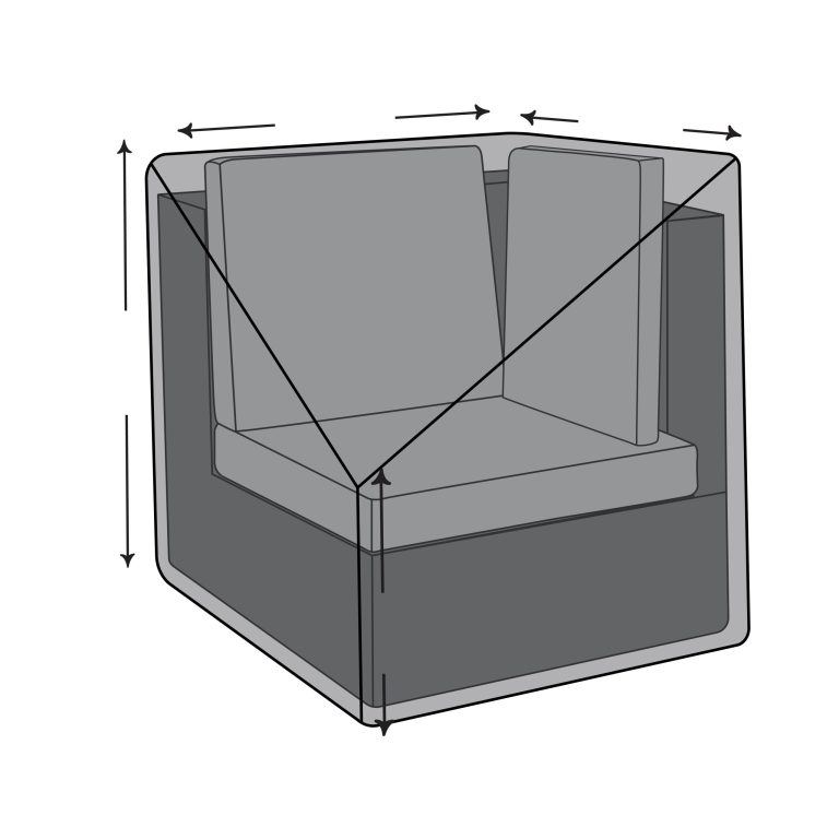 Custom Outdoor Corner Module Cover