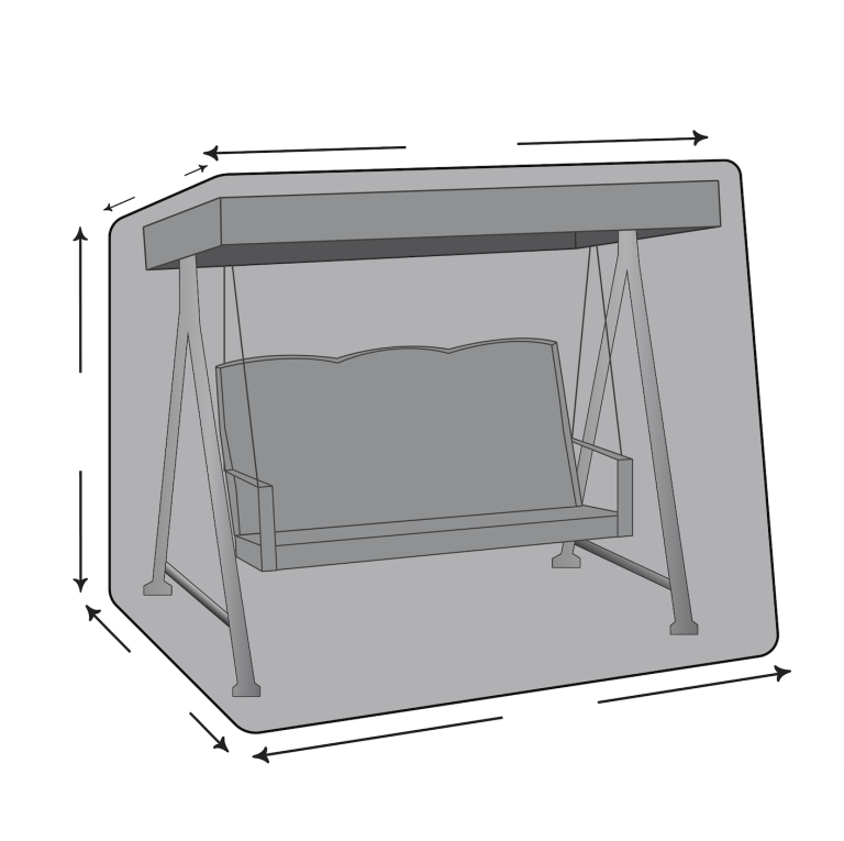Custom Outdoor Swing Chair Cover