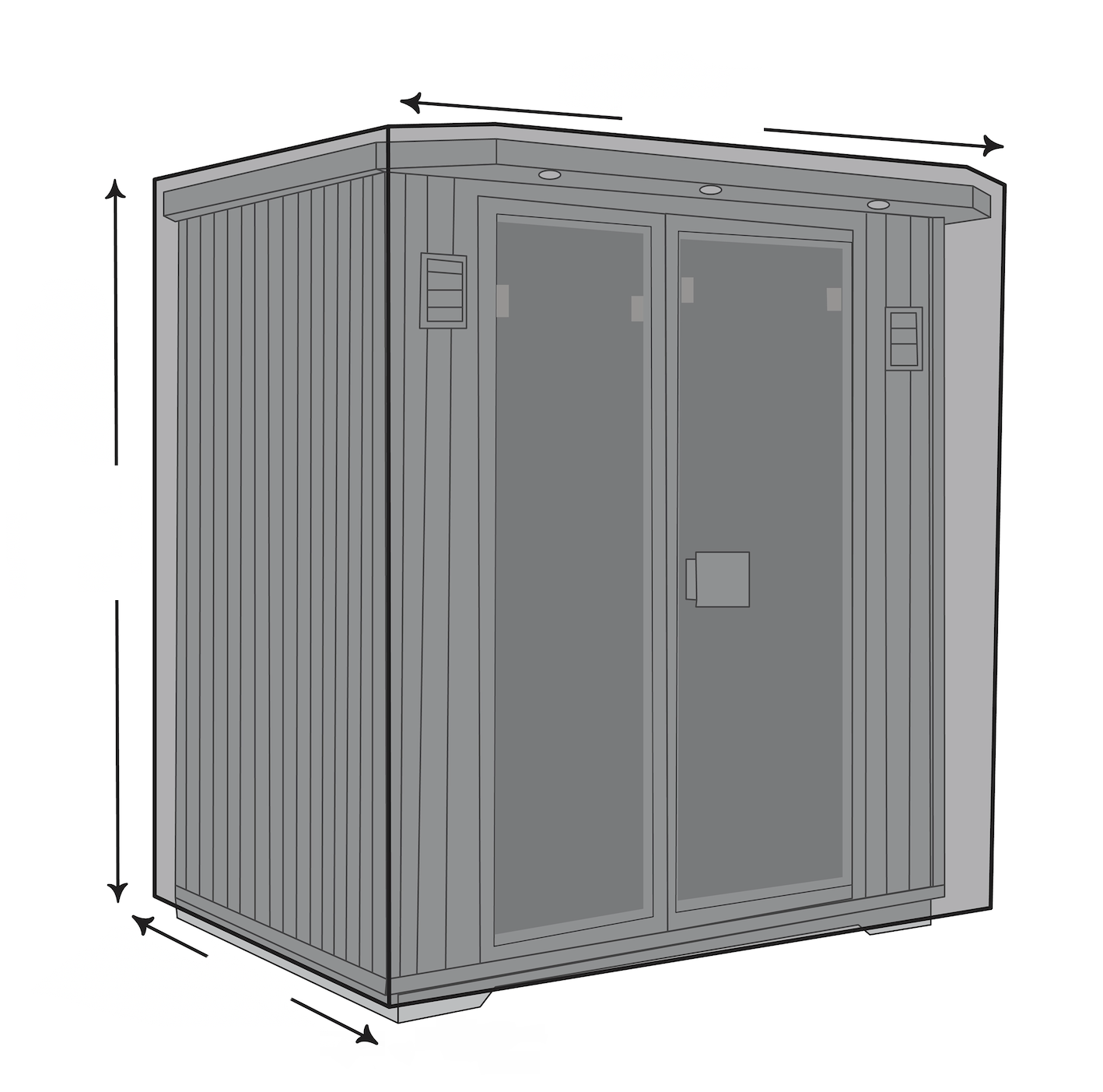 Custom Sauna Cover