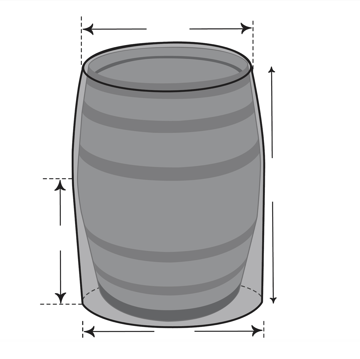 Custom Outdoor Barrel Cover