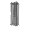 Custom Pyramid Gas Patio Heater Cover