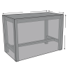 Custom Rectangular Bar Table Cover