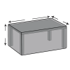 Custom Rectangular Coffee Table Cover