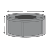 Custom Round Fire Pit Cover
