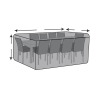Custom Rectangular Dining Set Cover