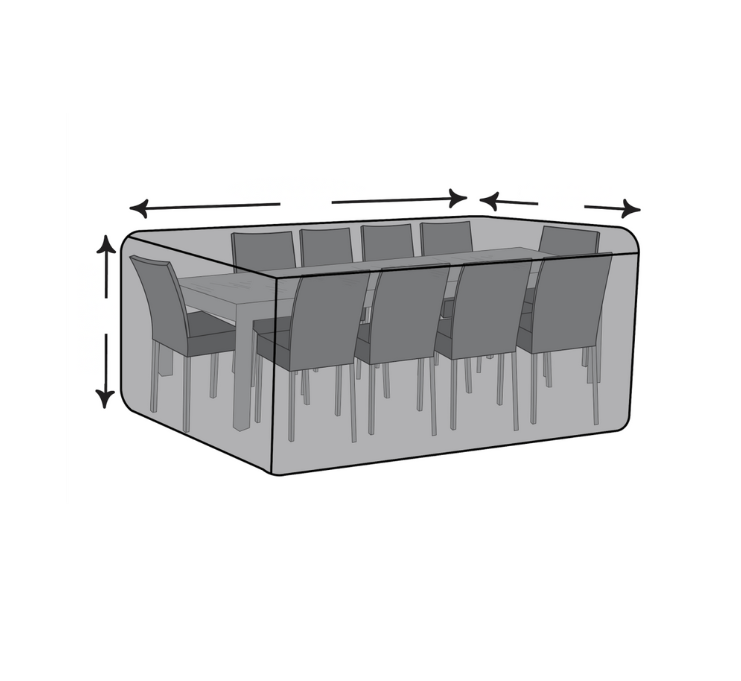 Custom Rectangular Dining Set Cover