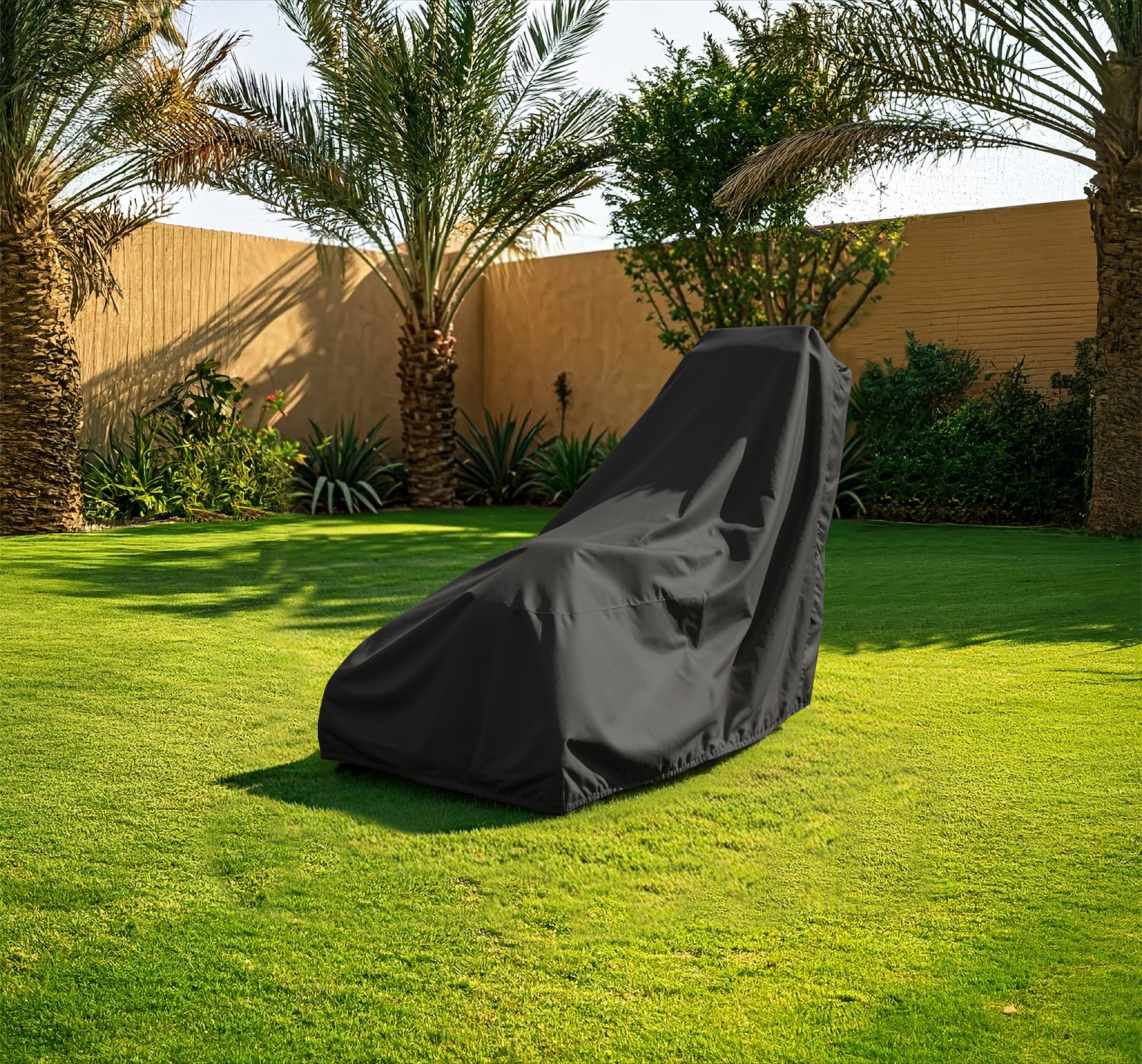 Black Lawn Mower Cover