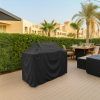 Black Outdoor BBQ Cover