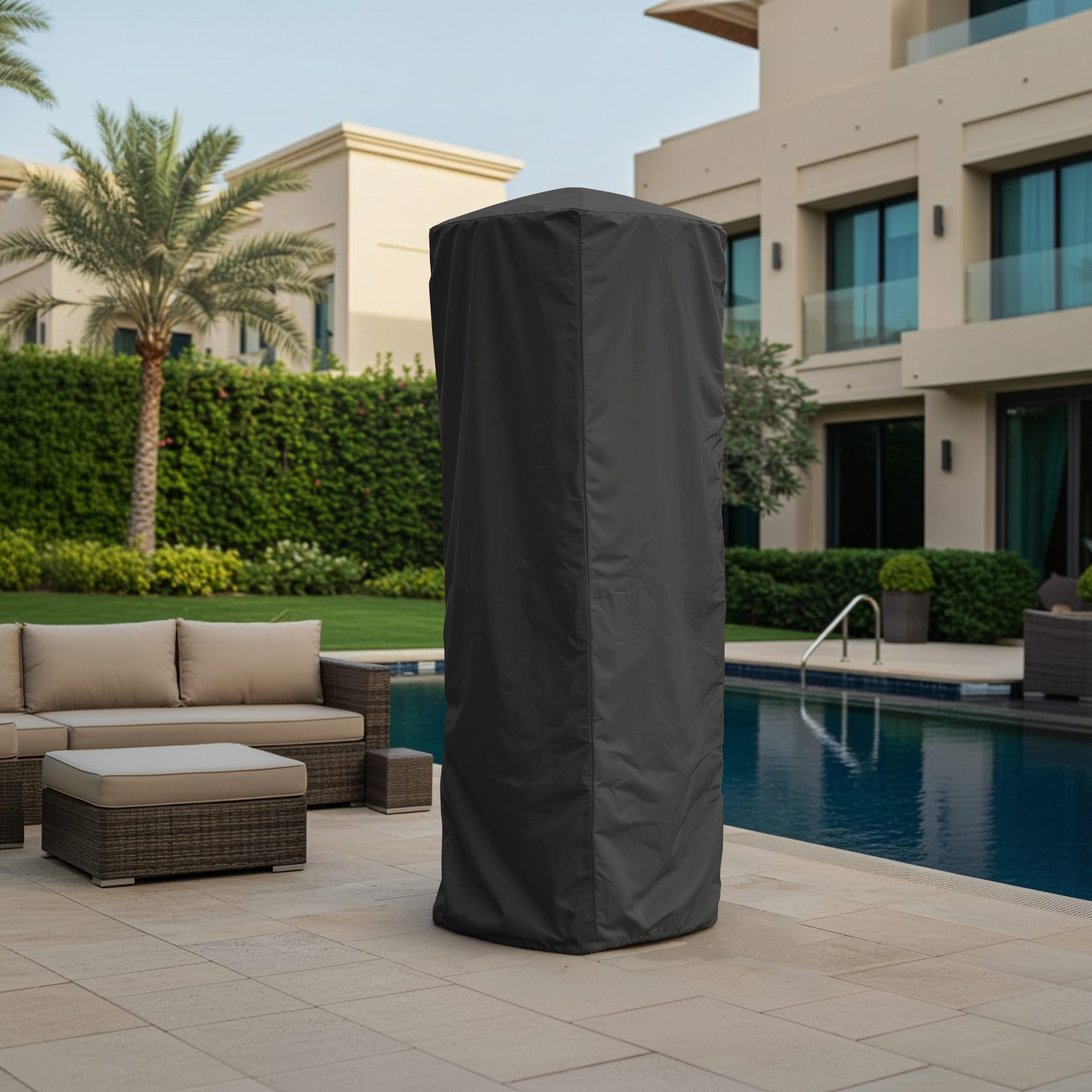 Black Pyramid Gas Patio Heater Cover