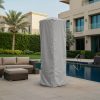 Grey Pyramid Gas Patio Heater Cover