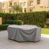 Grey Rectangular Dining Set Cover