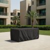 Black Rectangular Dining Table Cover