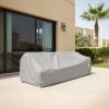 Grey Right-Arm Sofa Cover