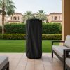 Black Round Outdoor Heater Cover
