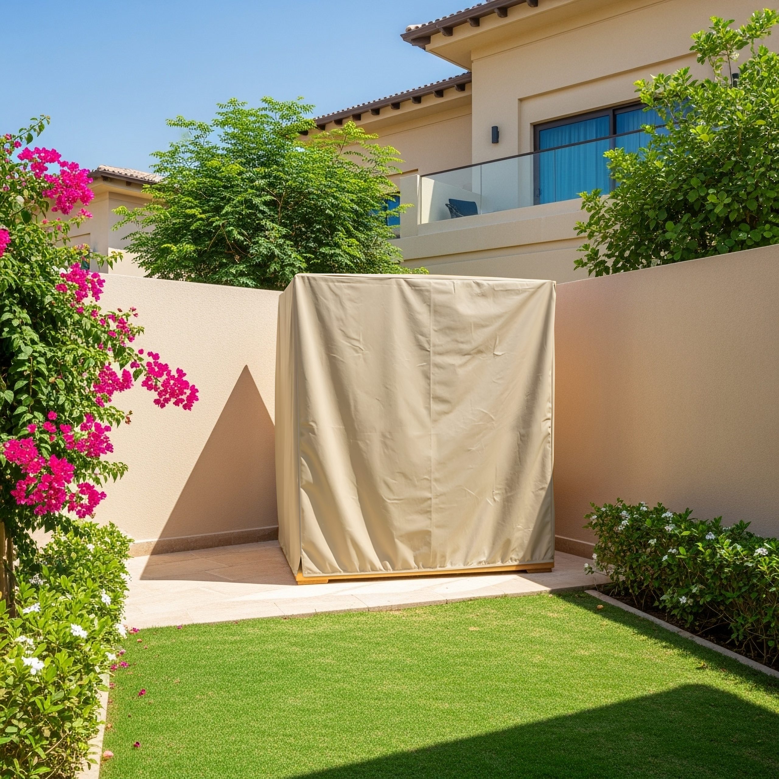 Beige Sauna Cover