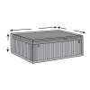 Custom Rectangular Spa & Jacuzzi Cover
