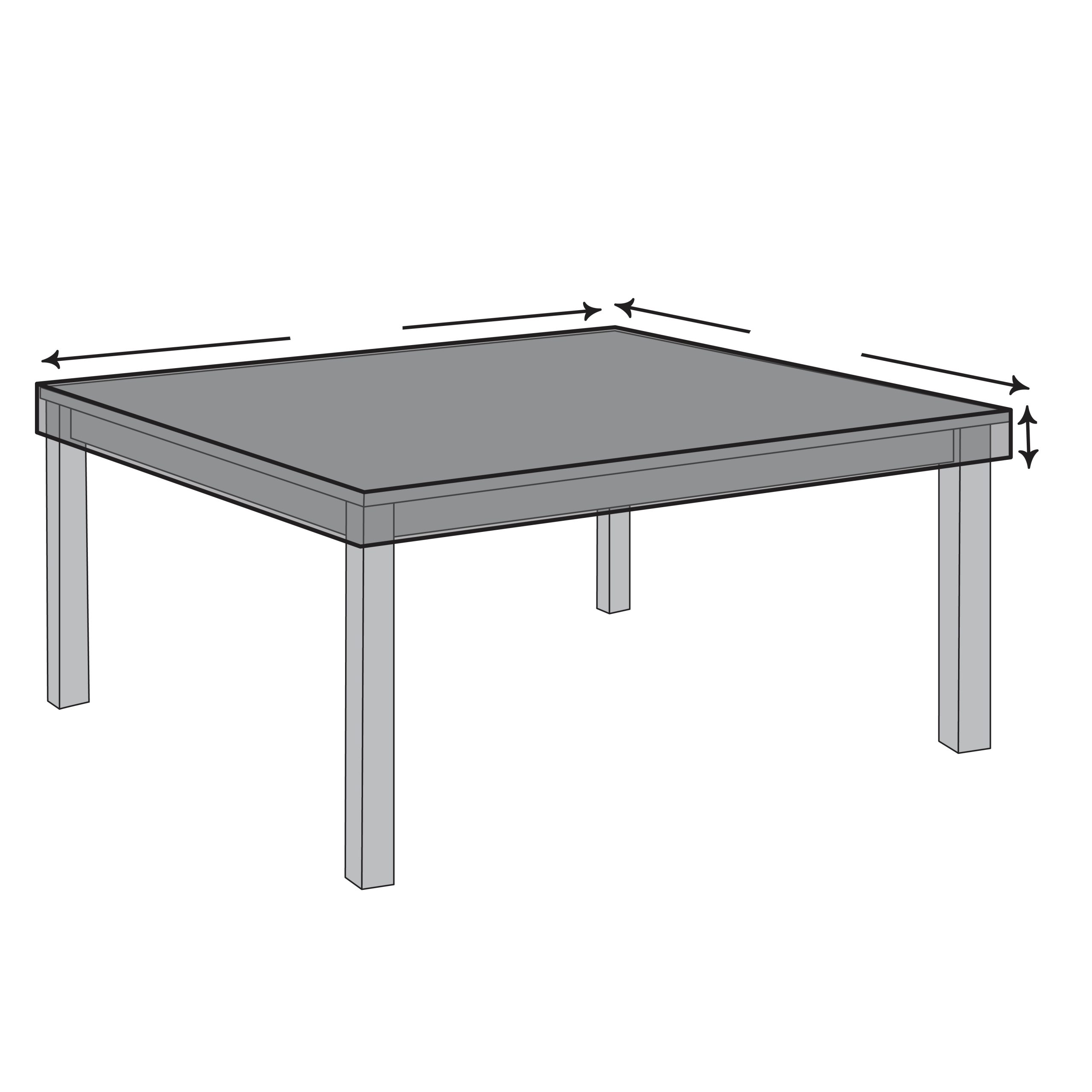 Custom Premium Square Table Top Cover
