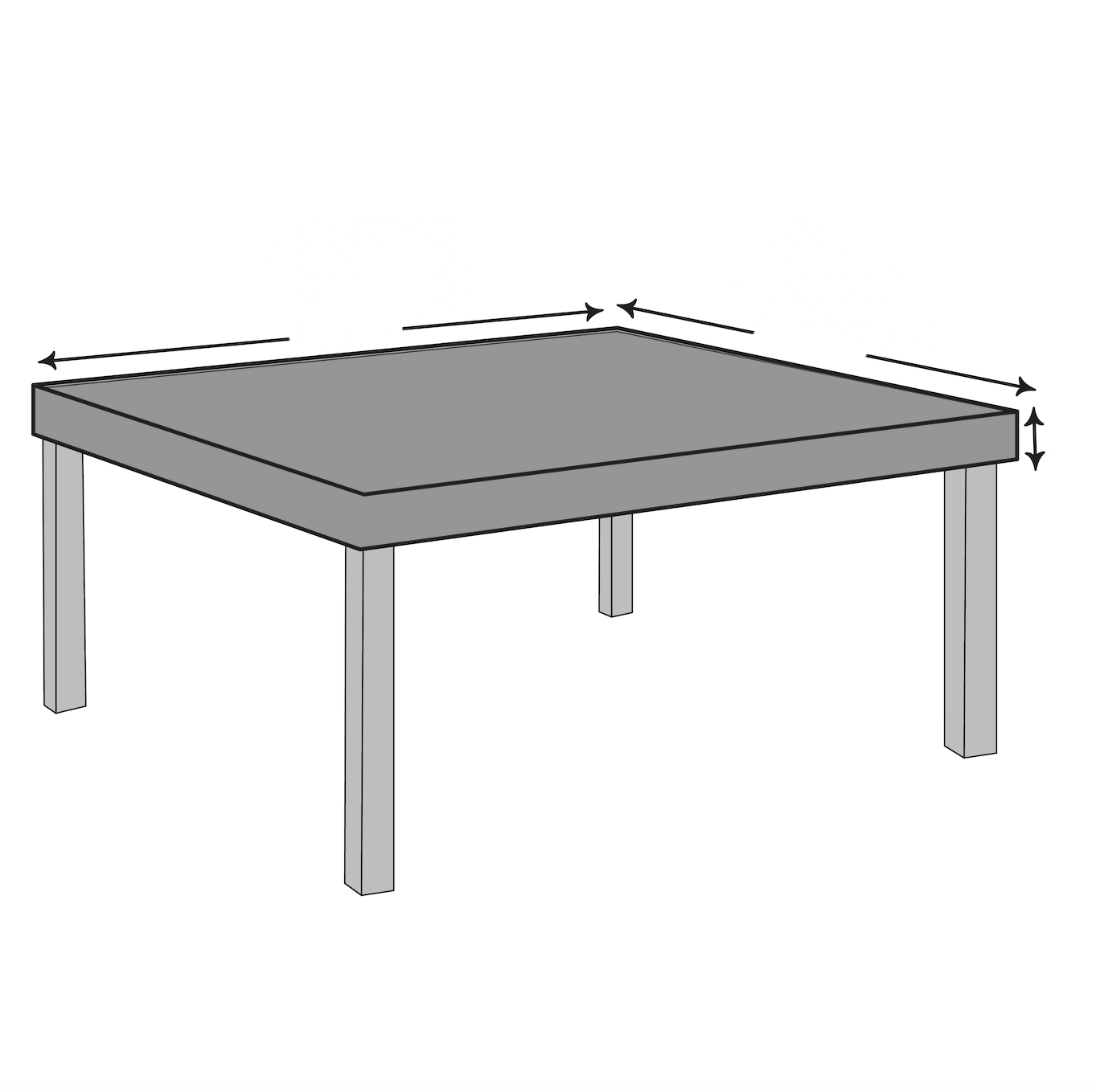 Product dimensions