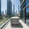 Grey Square Bar Table Cover