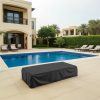 Black Sun Lounger Cover